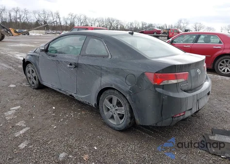 2010 Kia Forte Koup Ex from USA, damaged, VIN KNAFU6A24A5264065